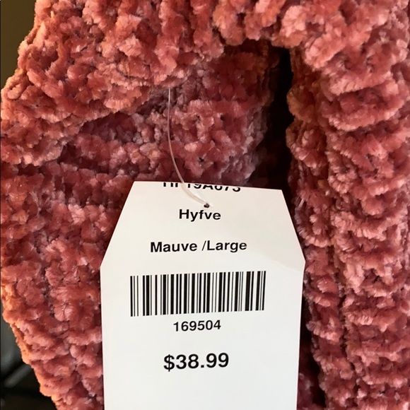 DressUp Mauve Pink Chenille Sweater - Picture 6 of 7